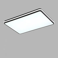 Ultra-slim modern LED ceiling light with dimmable brightness