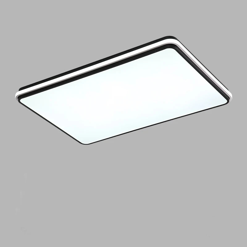 Ultra-slim modern LED ceiling light with dimmable brightness
