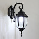 Waterproof outdoor wall light in retro European style