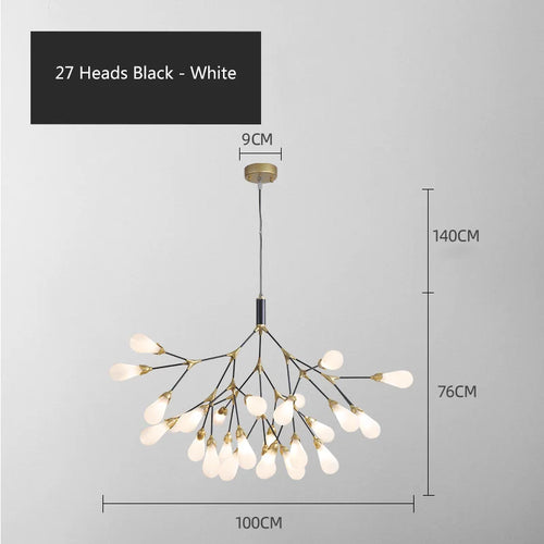 lustre luciole design post-moderne pour intérieur élégant et créatif - vue 17 sur 23