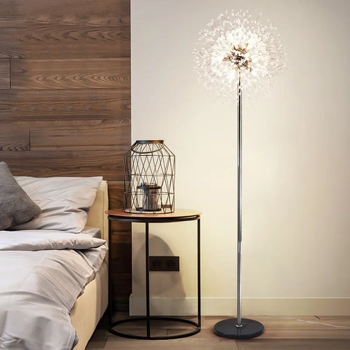 Luxury LED dandelion floor lamp Winfordo - vue 5 sur 10