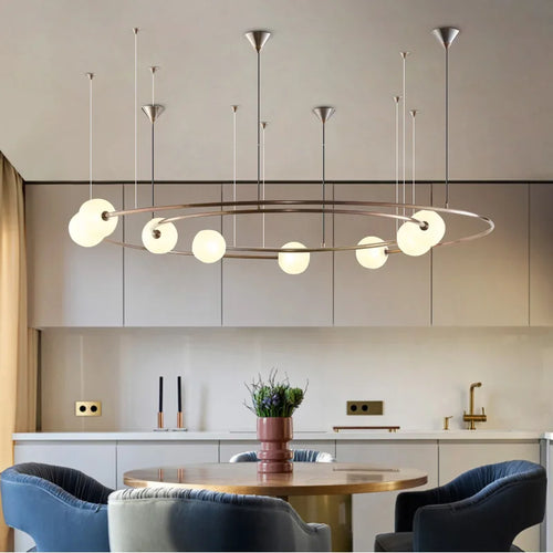 Post-modern globe pendant chandelier for hotel projects Winfordo - vue 3 sur 8