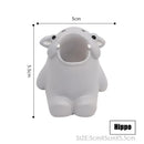 Ceramic toothbrush holder multifunctional storage stand