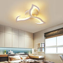 Acrylic flower ceiling light with LED petals