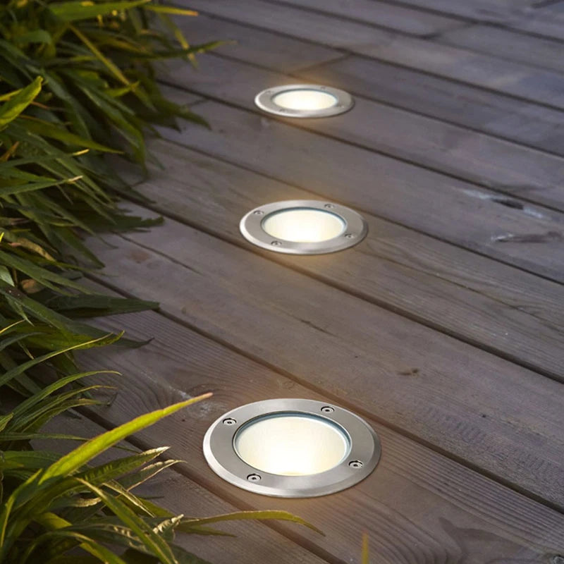 LED underground light 5W 10W 15W 20W 30W outdoor IP67 waterproof garden path landscape 220V DC12V