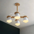 Nordic wooden pendant light for elegant interior decor