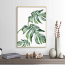 Modern tropical plant Scandinavian wall art interior decoration