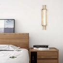 Modern LED crystal wall light for indoor use