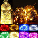 Copper wire LED string light for party decorations