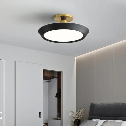 Modern dimmable LED ceiling light pendant - vue 3 sur 10