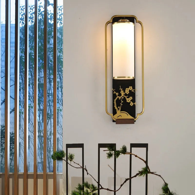 Retro vintage industrial wall light for indoor use - vue 4 sur 10