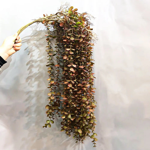 Artificial eucalyptus rattan plants for wall and outdoor decoration - vue 3 sur 8