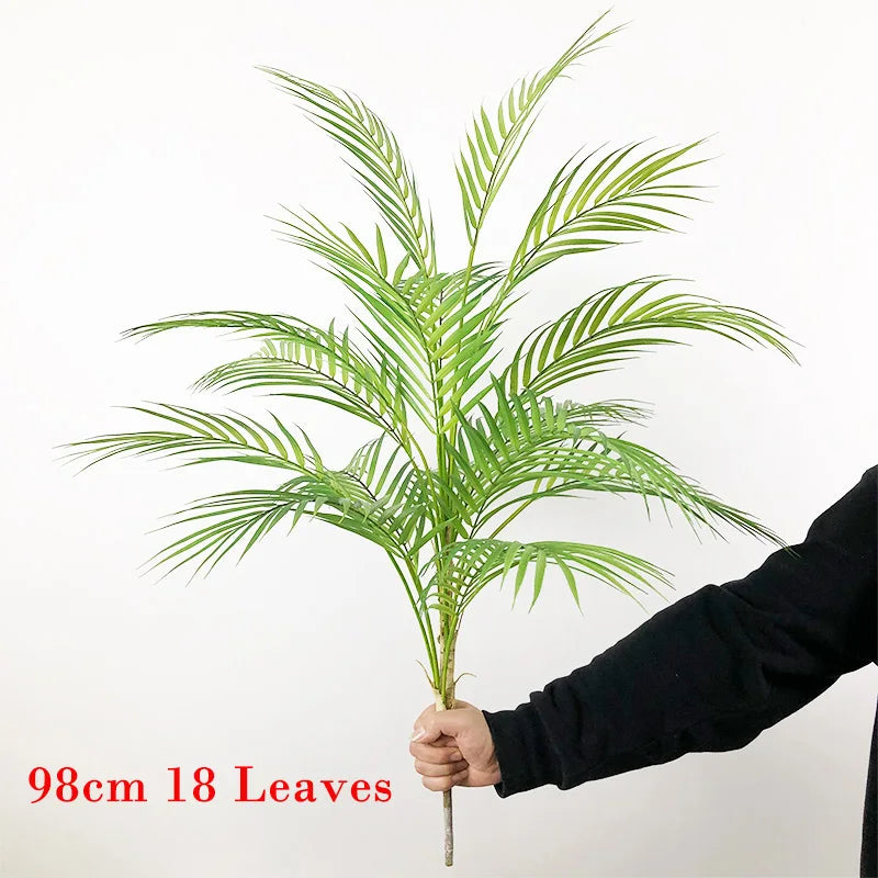 Large artificial palm tree tropical plants for indoor and outdoor decoration