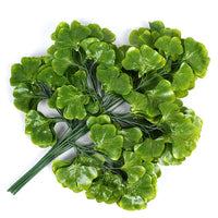 Set of 12 artificial maple leaves for autumn decoration