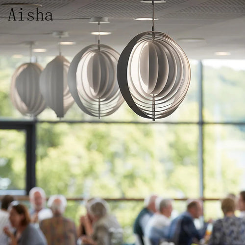 Creative designer pendant light for restaurants, bars and living rooms - vue 6 sur 7