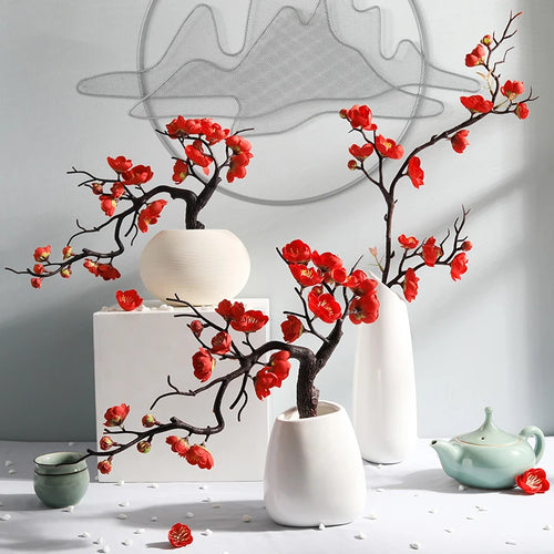Silk artificial flowers for wedding and home decoration - vue 3 sur 23