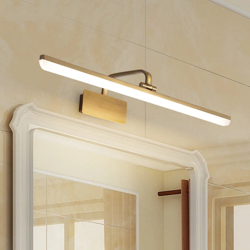 modern led wall light for decorative mirror lighting - vue 3 sur 9