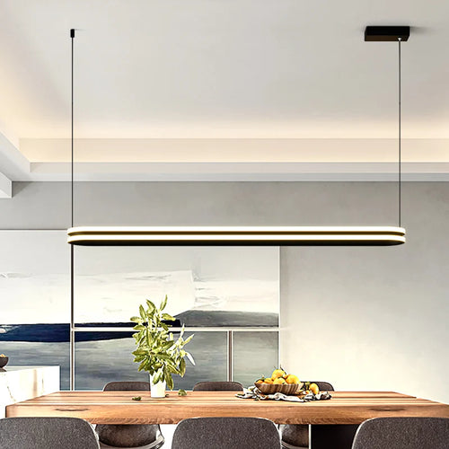 Nordic metal pendant light for an elegant and modern interior - vue 2 sur 8