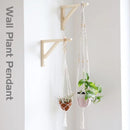 macrame hanging basket for plants crafts home decor
