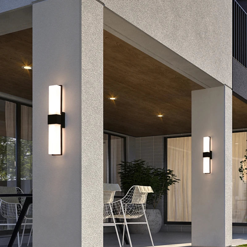 Creative nordic design wall light for indoor and outdoor use - vue 4 sur 14