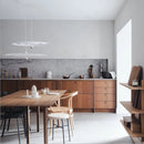 Minimalist nordic iron pendant light for modern lighting