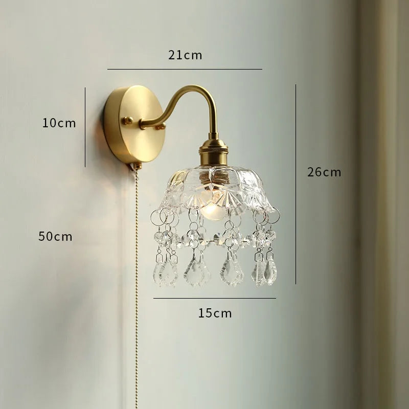 Modern nordic copper LED wall light - vue 20 sur 23