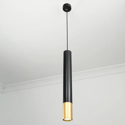 Nordic dimmable LED pendant light with decorative feature - vue 2 sur 5