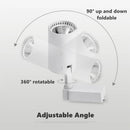 Rgb led track spotlight for dynamic ambient lighting