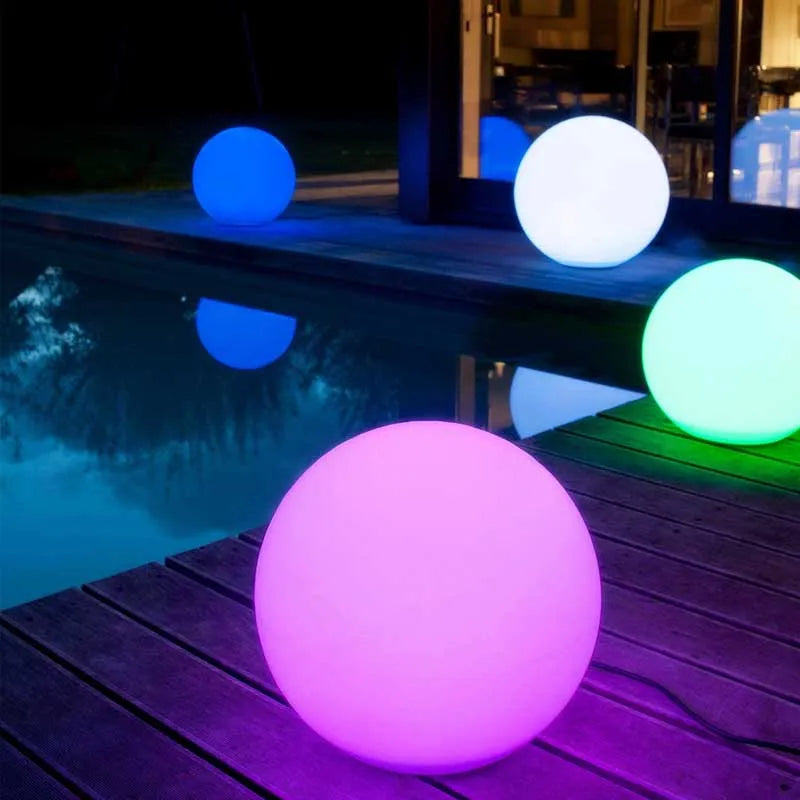Waterproof LED garden ball light for outdoor decoration and events