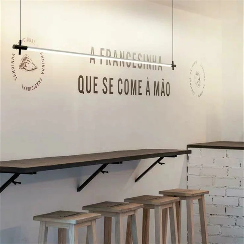 minimalist style led pendant light for dining table