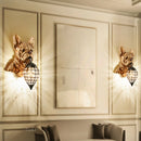 retro elephant wall light vintage decor for interior