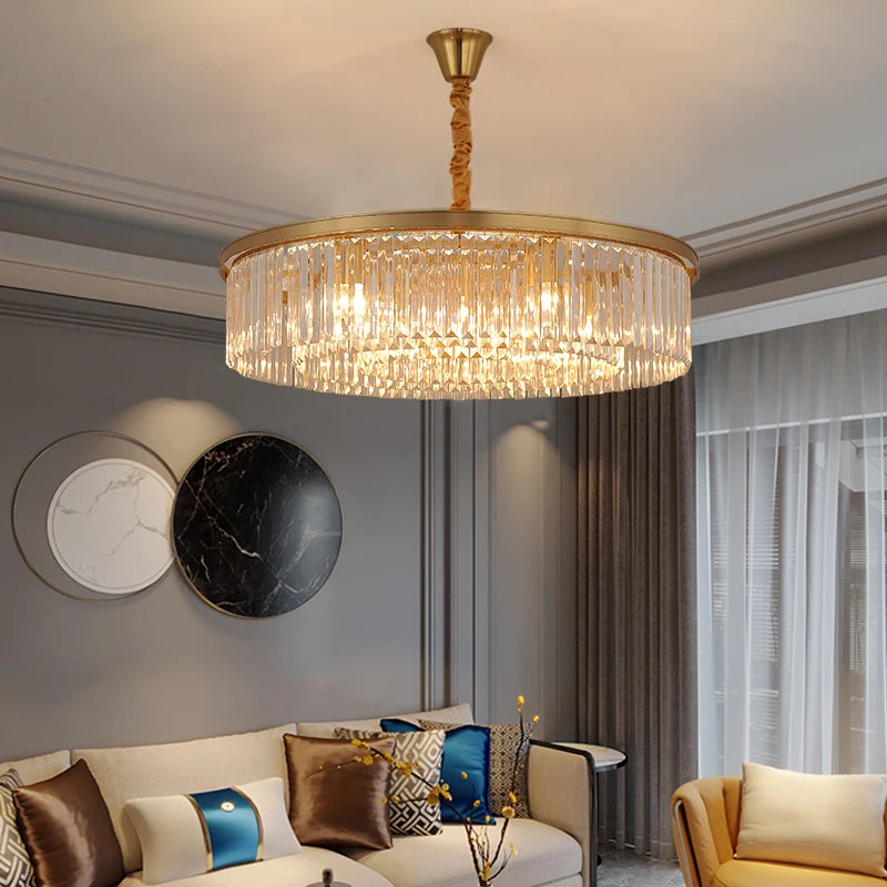 Crystal dual-purpose lamp for modern decor