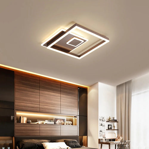 Ultra slim LED ceiling light for elegant indoor decor - vue 3 sur 14