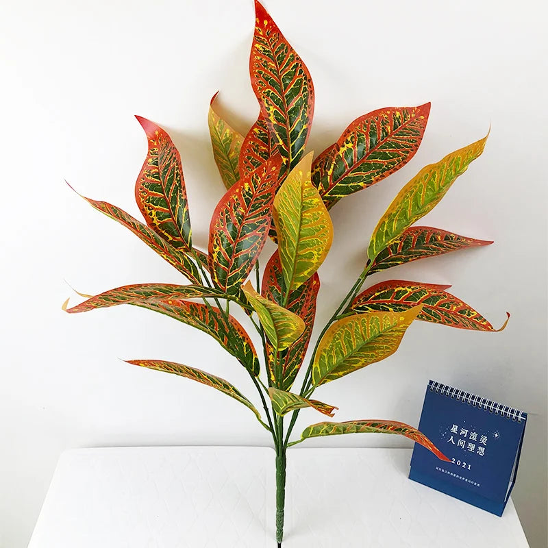 Large artificial tropical tree for home and garden decor