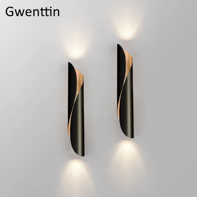 modern wall light milan calla with decorative led lighting