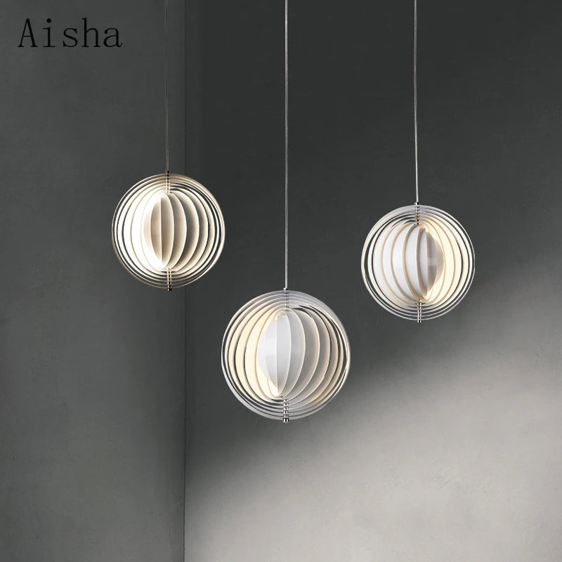 Creative designer pendant light for restaurants, bars and living rooms