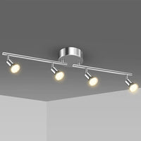 Adjustable angle rotatable LED spotlight lamp holder