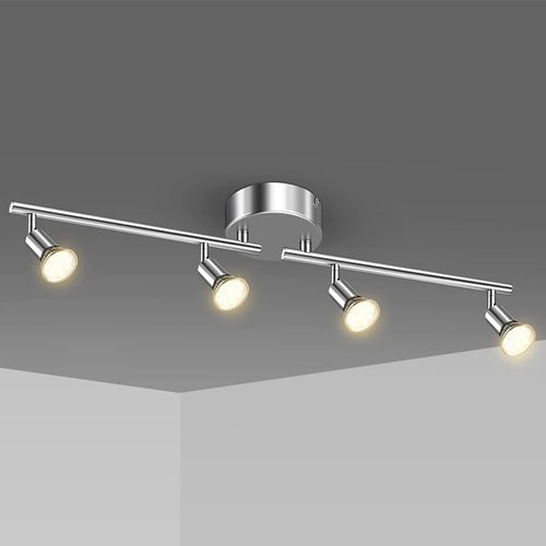 Adjustable angle rotatable LED spotlight lamp holder