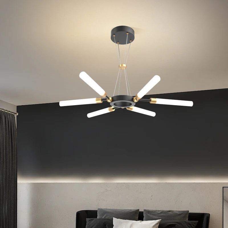Modern decorative LED ceiling light for all interiors - vue 6 sur 9