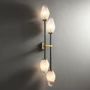 Simple luxury modern Nordic copper wall light