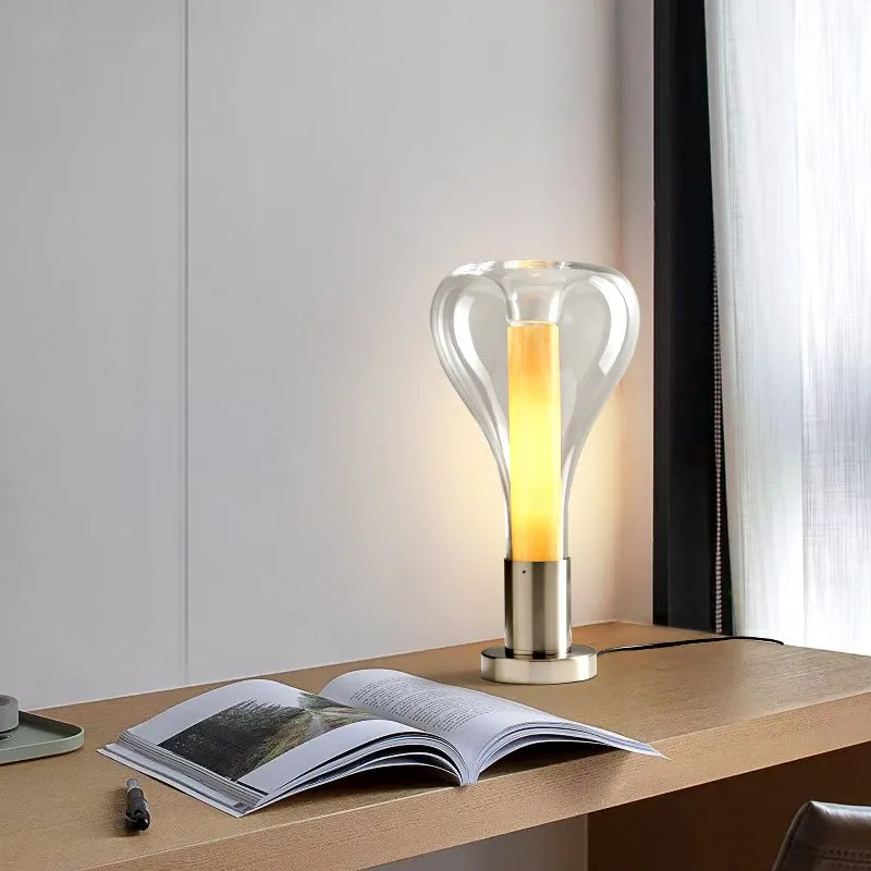 Modern nordic table lamp for minimalist interiors - vue 3 sur 8