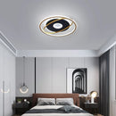 Ultra slim modern LED ceiling light for decorative interiors