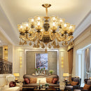 Luxury crystal chandelier for a minimalist ambience
