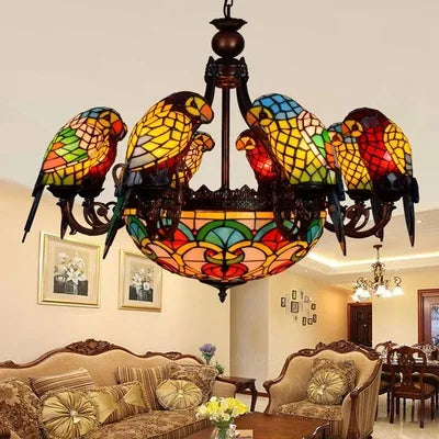 Tiffany LED wall light for unique interior decoration - vue 13 sur 20
