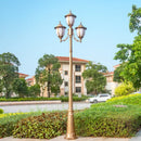 European retro outdoor lamp for garden and park