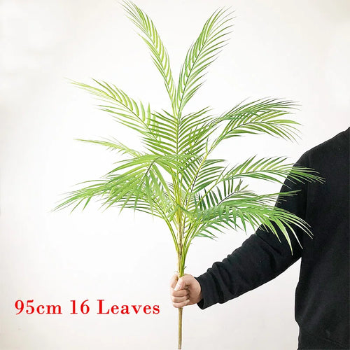 Large artificial palm tree tropical plants for indoor and outdoor decoration - vue 7 sur 13