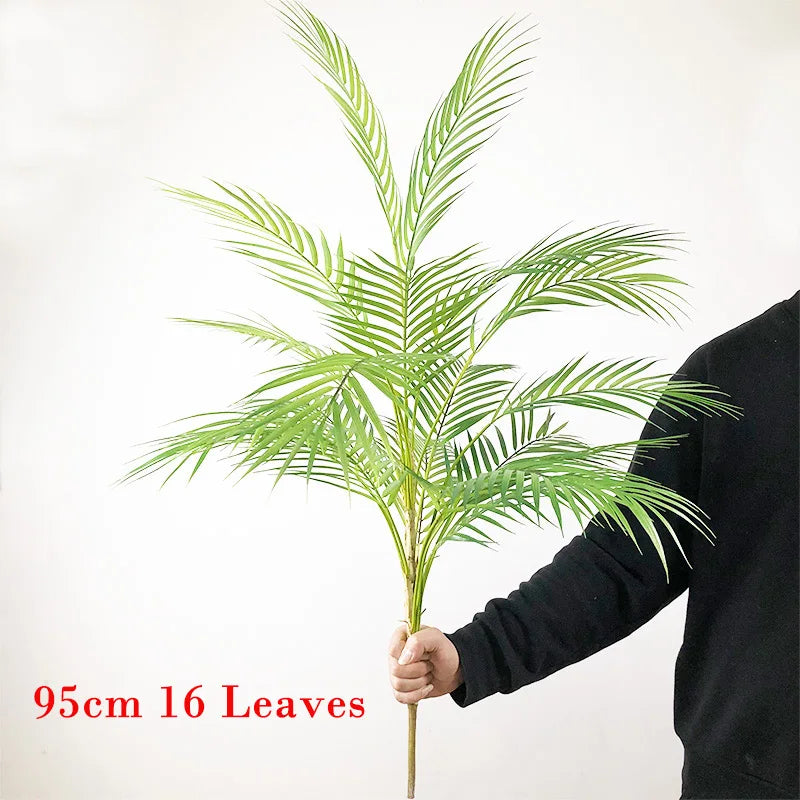 Large artificial palm tree tropical plants for indoor and outdoor decoration - vue 6 sur 13