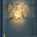 Luxury crystal wall light modern decorative design
