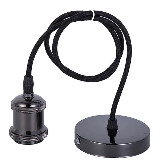 Retro aluminium industrial pendant light for interior decoration - vue 11 sur 22