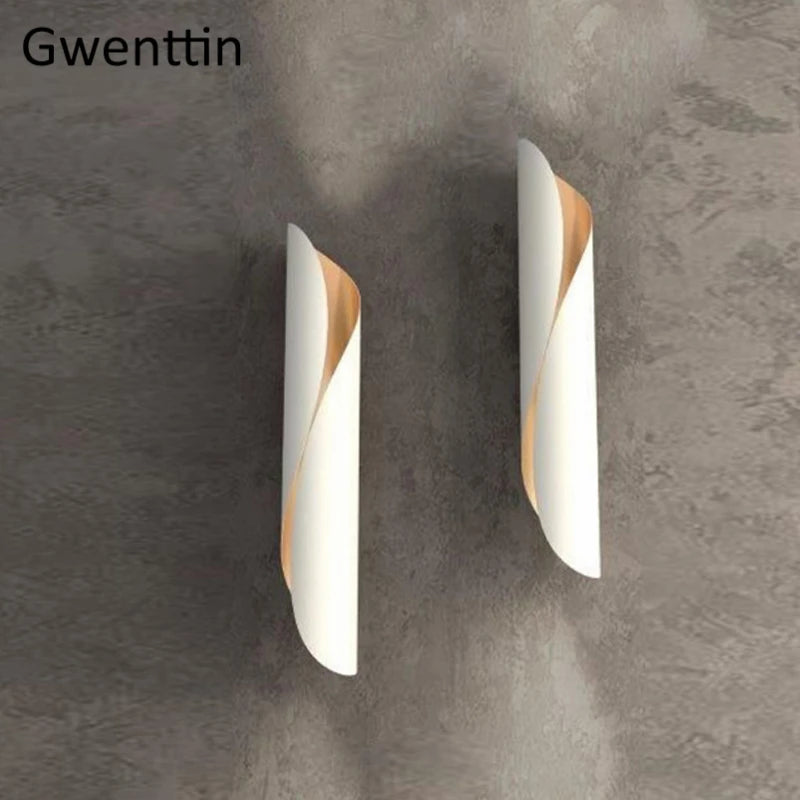 modern wall light milan calla with decorative led lighting